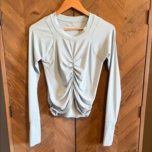 FP Movement Tempo Ruched Crew Neck Long Sleeve Top